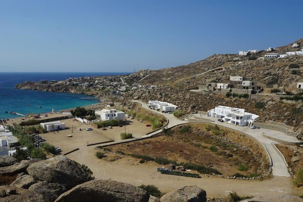 1Path Wave Mykonos Super Paradise Beach House Mykonos Town Eksteriør bilde