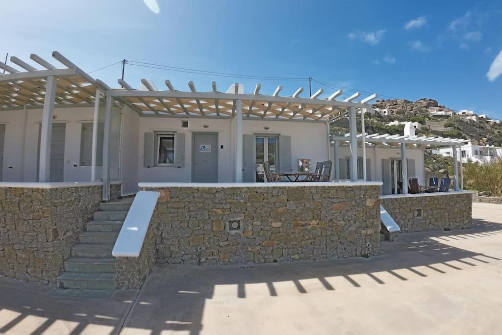 1Path Wave Mykonos Super Paradise Beach House Mykonos Town Eksteriør bilde