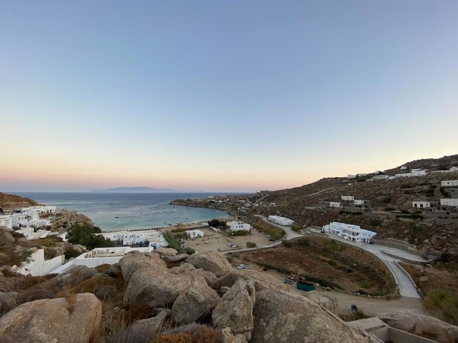 1Path Wave Mykonos Super Paradise Beach House Mykonos Town Eksteriør bilde