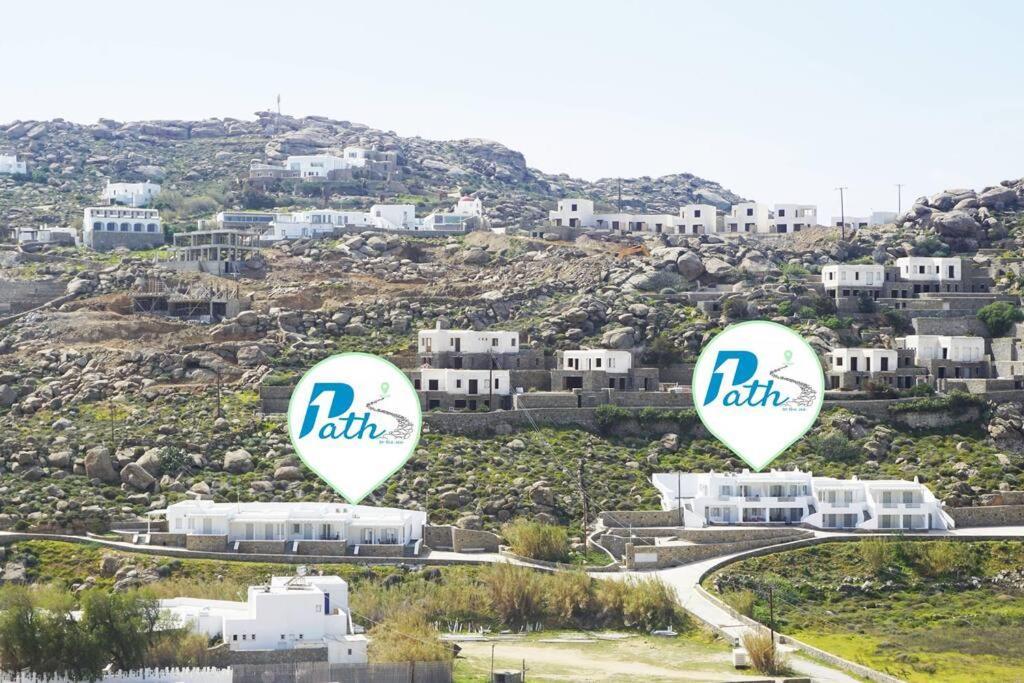 1Path Wave Mykonos Super Paradise Beach House Mykonos Town Eksteriør bilde