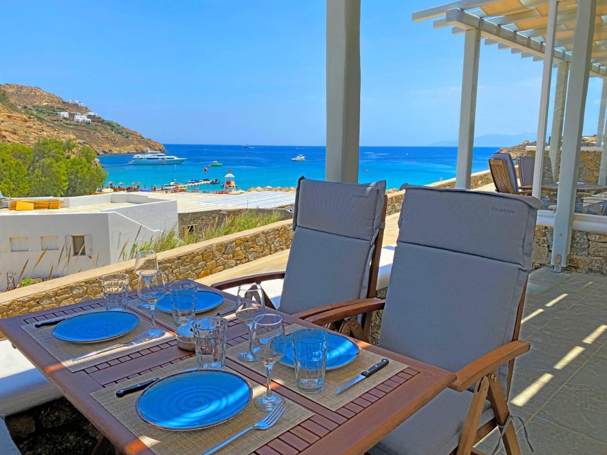 1Path Wave Mykonos Super Paradise Beach House Mykonos Town Eksteriør bilde