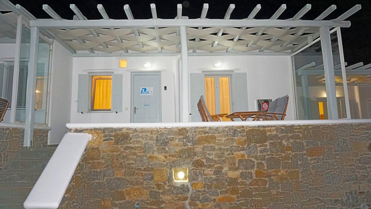 1Path Wave Mykonos Super Paradise Beach House Mykonos Town Eksteriør bilde